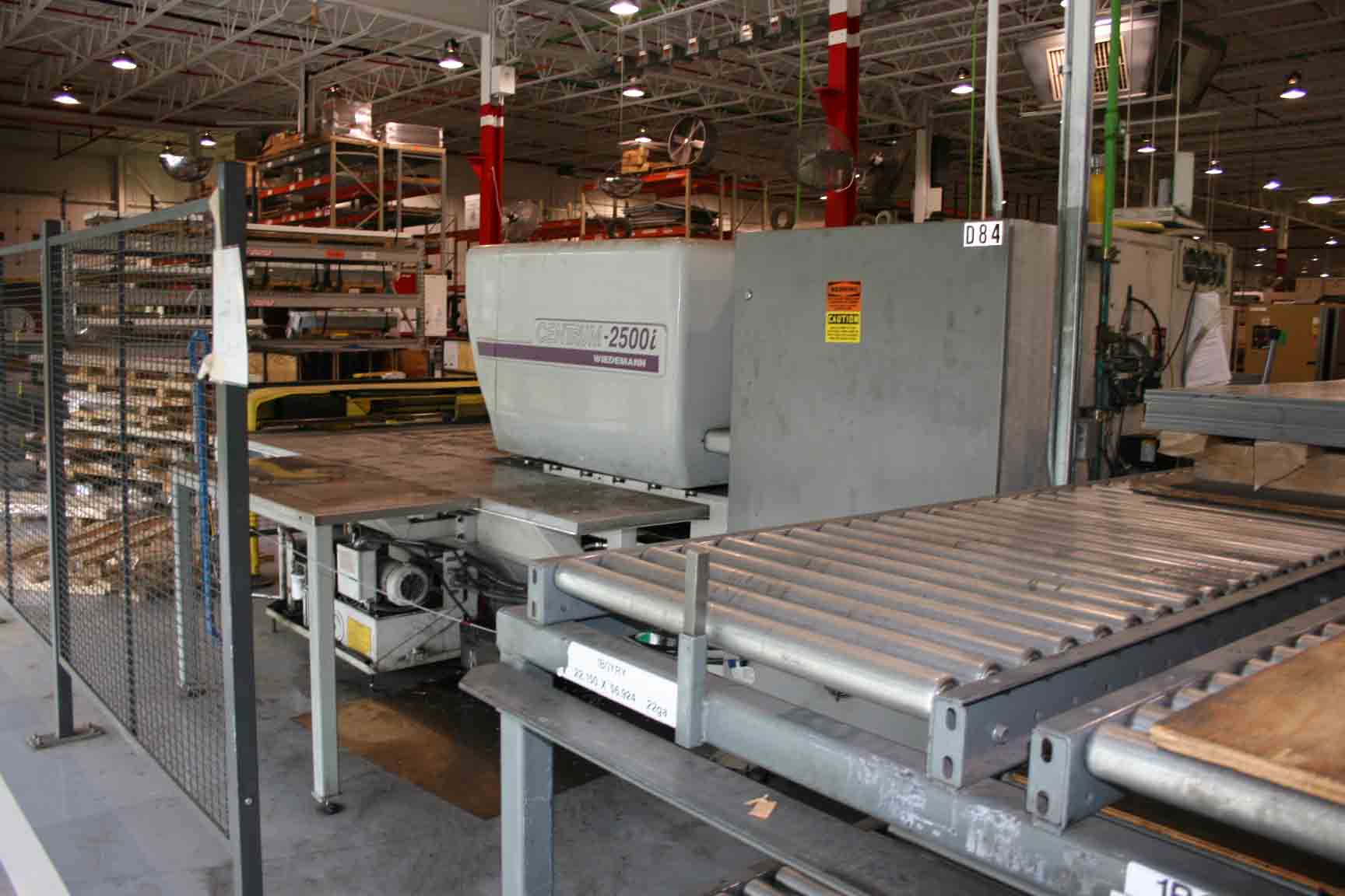22 Ton, Murata Wiedaman #Centrum-2500I, CNC Turret Punch Press, 49" x 49" Table, .84" Turret Capacity, Fanuc - Image 3