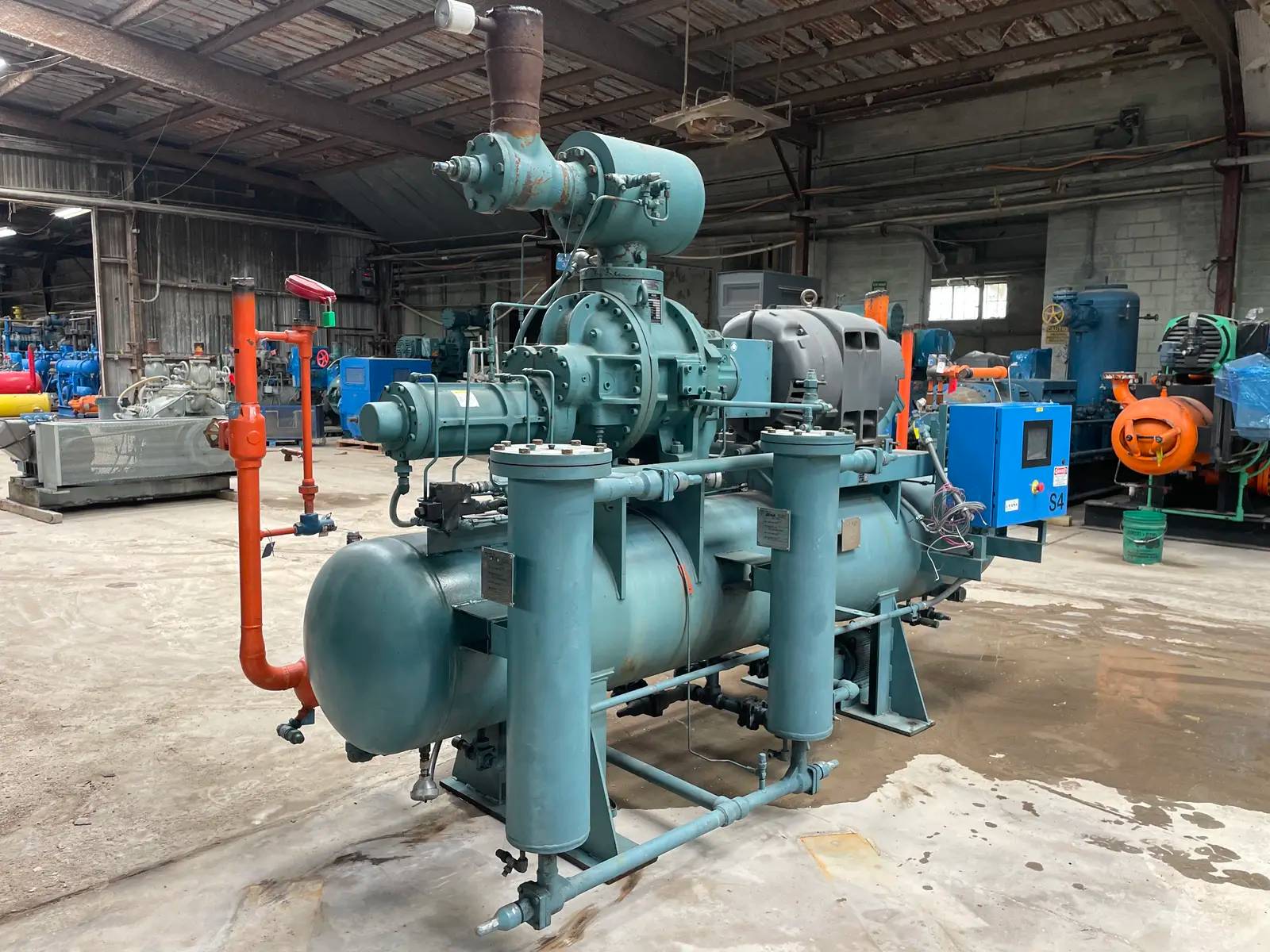 100 HP Mycom #UN6WB, 6-Cylinder Reciprocating Compressor, 460 V., 1,170 RPM, 2014 - Image 10