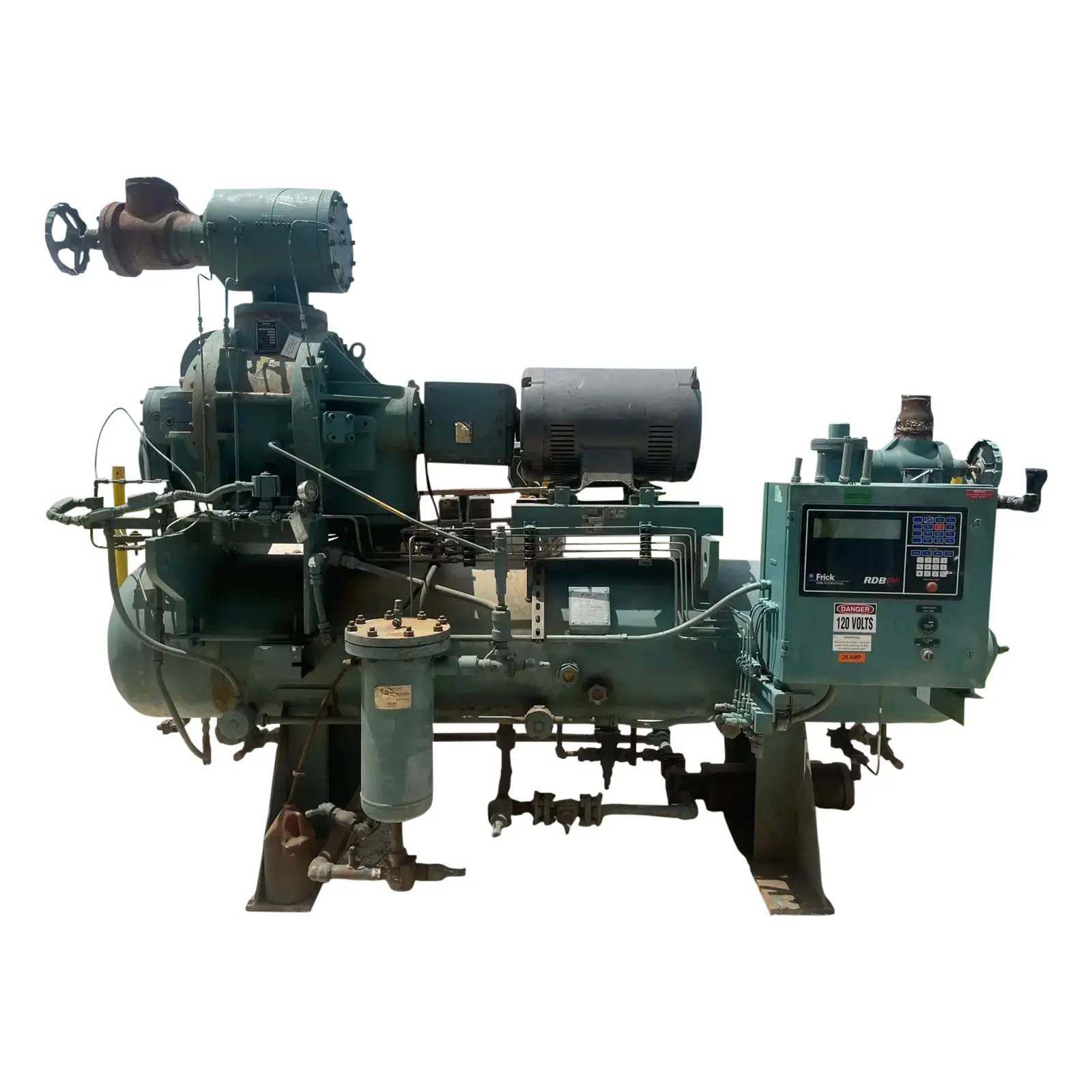 200 HP Frick #RWB-II-100, Rotary Screw Compressor Package, 4,500 RPM, 350 PSIG, 2006, Rebuilt 2017 - Image 1