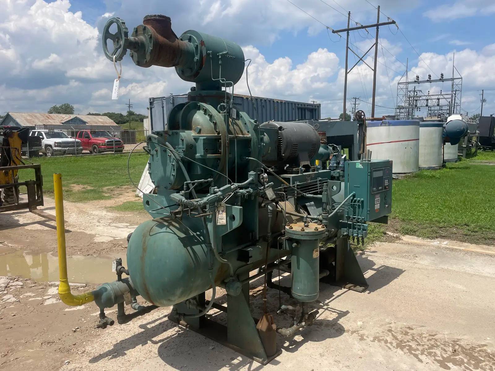 200 HP Frick #RWB-II-100, Rotary Screw Compressor Package, 4,500 RPM, 350 PSIG, 2006, Rebuilt 2017 - Image 5
