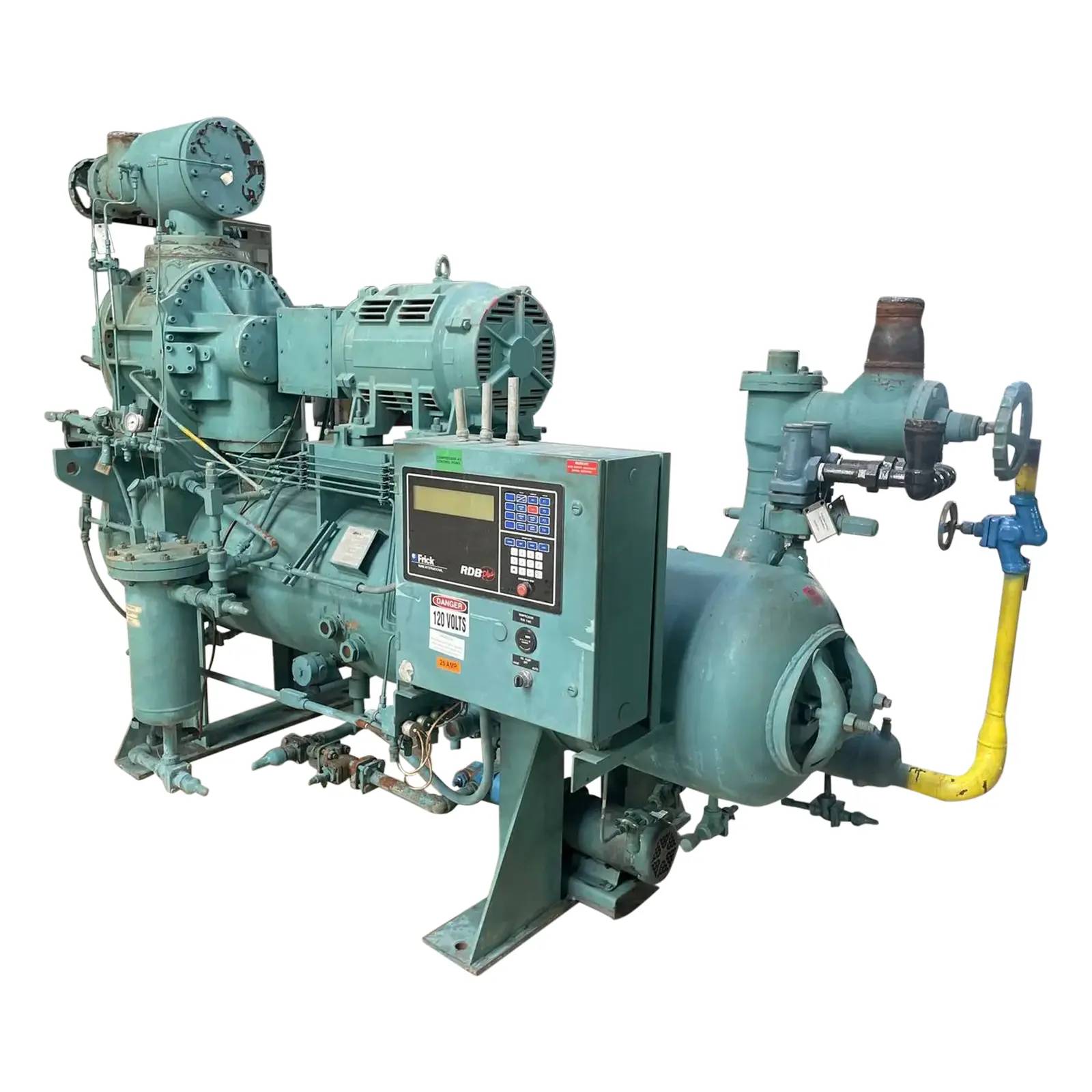 125 HP Frick #RDB-177B, Rotary Screw Compressor, 460 V., 4500 RPM, 250 PSIG, 1995 - Image 2