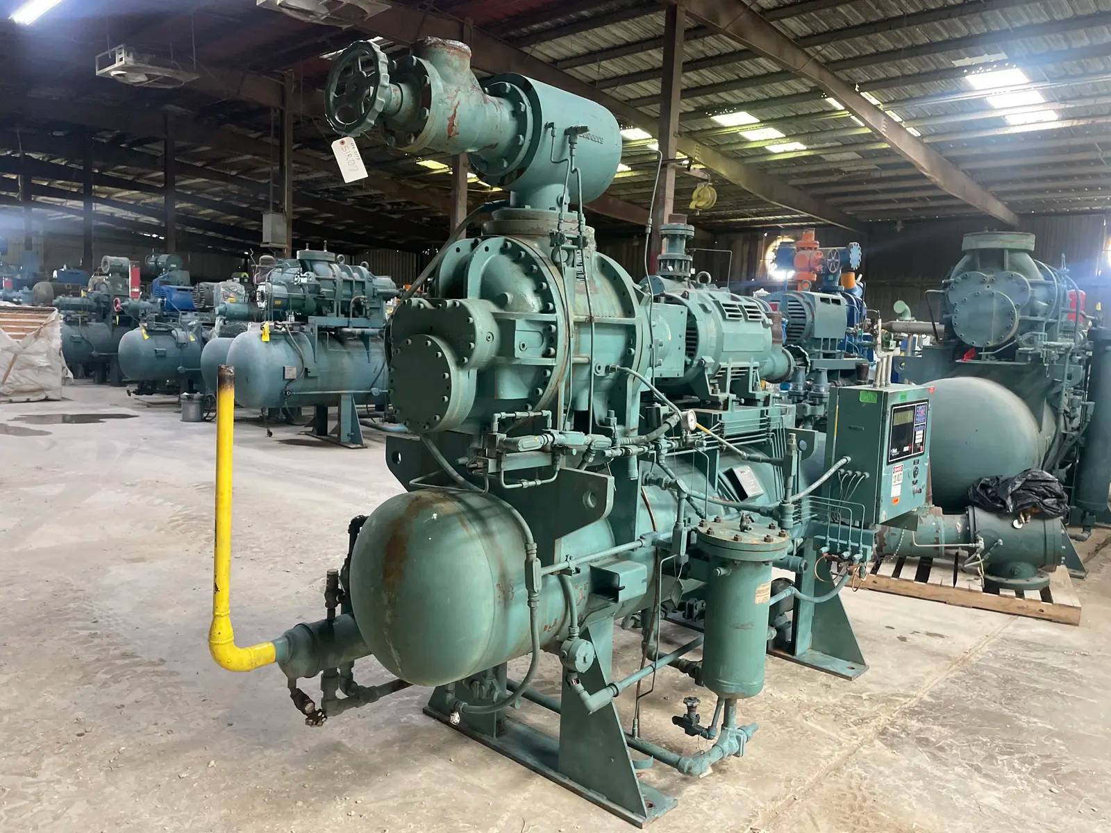 125 HP Frick #RDB-177B, Rotary Screw Compressor, 460 V., 4500 RPM, 250 PSIG, 1995 - Image 5