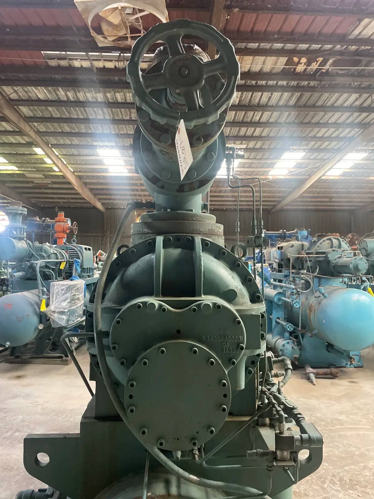 125 HP Frick #RDB-177B, Rotary Screw Compressor, 460 V., 4500 RPM, 250 PSIG, 1995 - Image 10