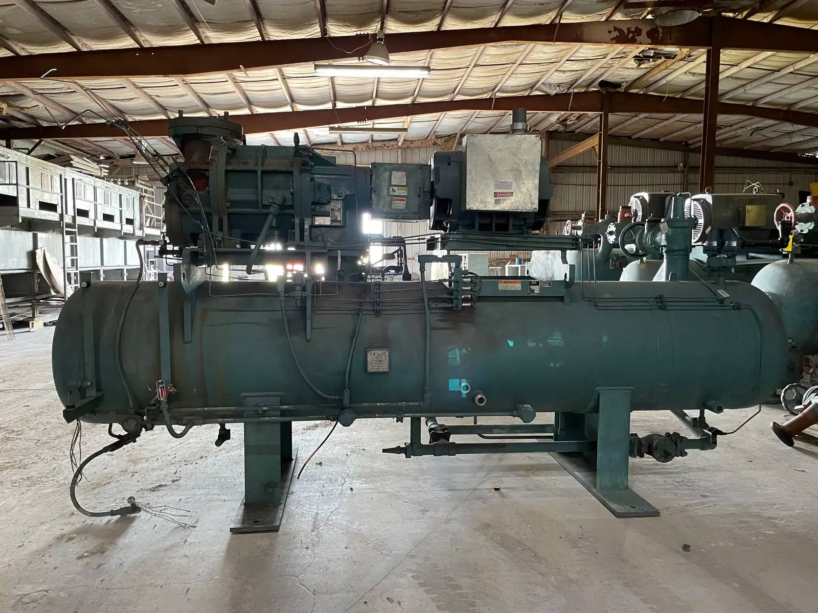 150 HP Frick #RDB-222B, Rotary Screw Compressor, 4500 RPM, 250 PSIG, 1995 - Image 4
