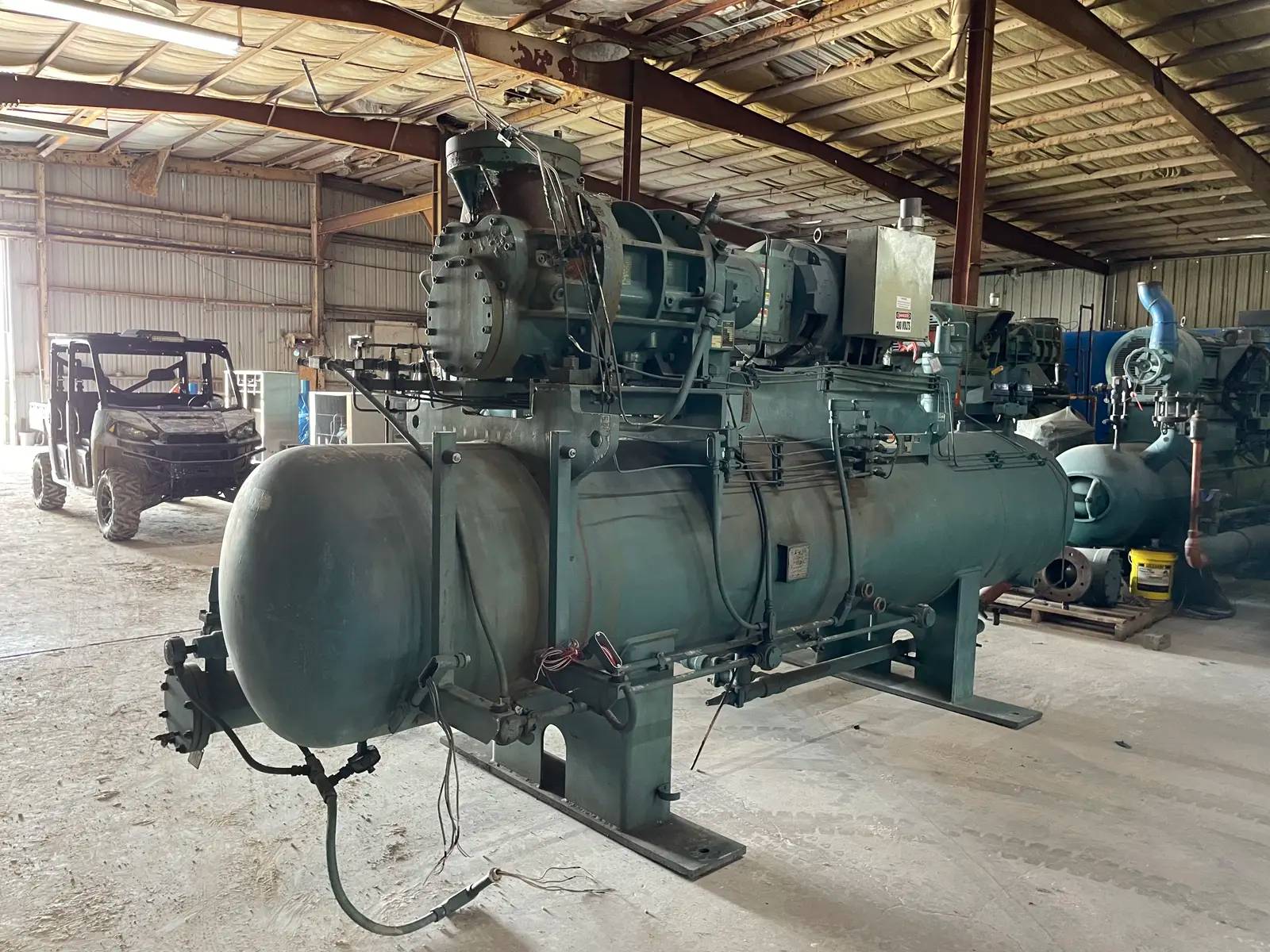 150 HP Frick #RDB-222B, Rotary Screw Compressor, 4500 RPM, 250 PSIG, 1995 - Image 5