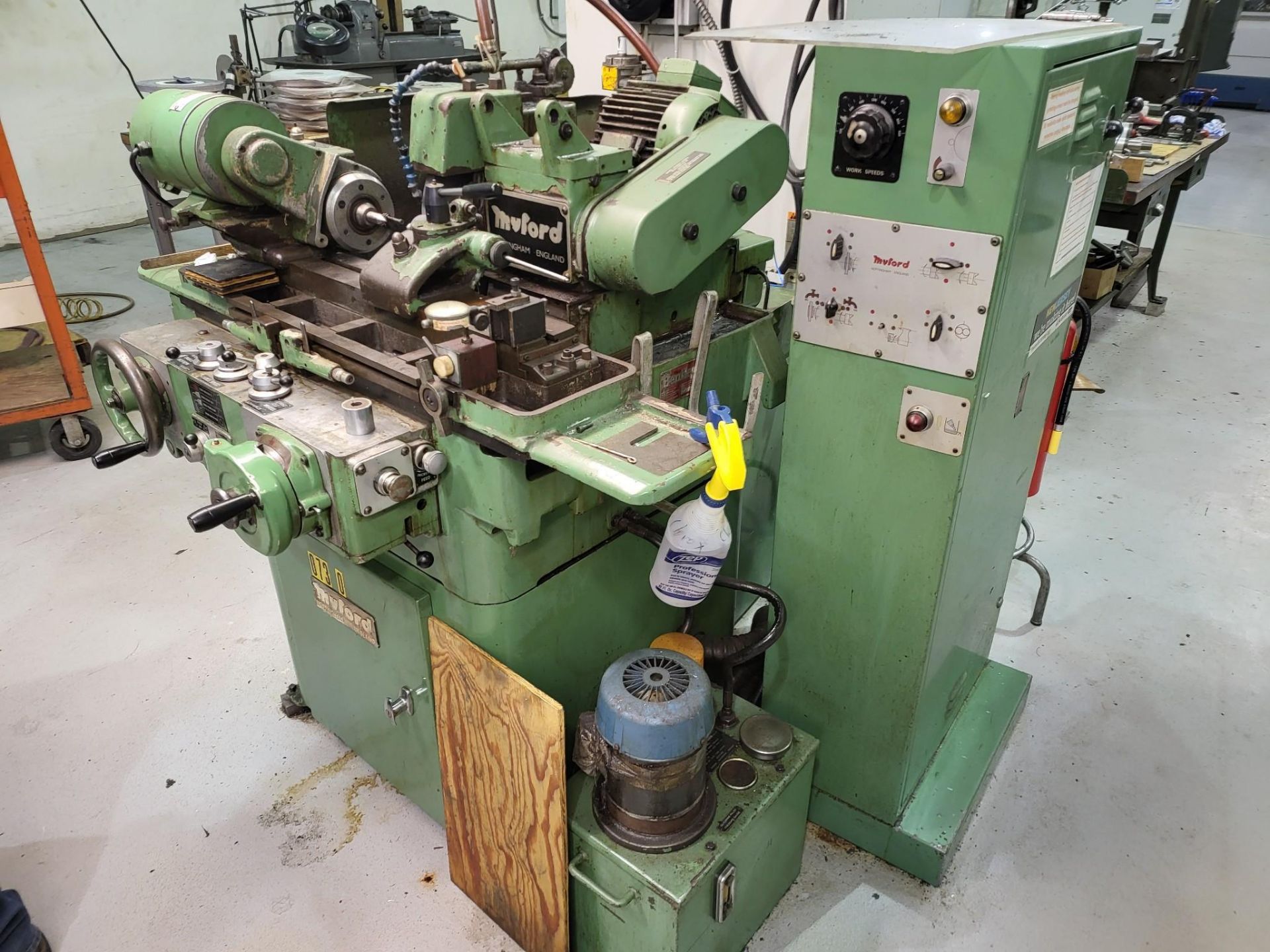 5" x 12" Myford #MG-12-HAR, Plain Cylindrical Grinder, 1988 RPM, 12" Wheel, 1981 - Image 1