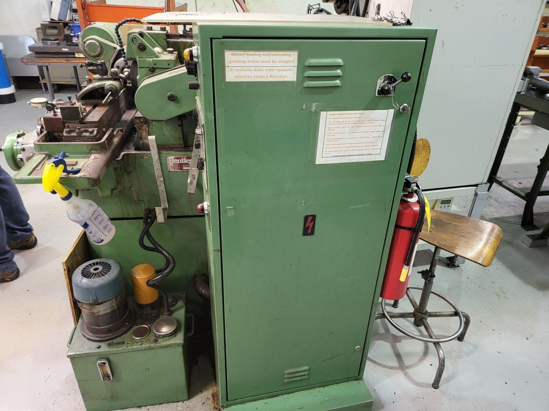5" x 12" Myford #MG-12-HAR, Plain Cylindrical Grinder, 1988 RPM, 12" Wheel, 1981 - Image 3