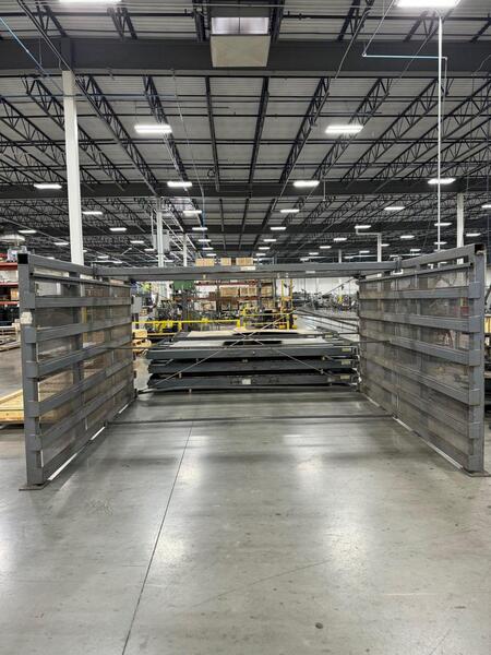 Steel Storage #6H-72X144, Steel Racks, 6 Drawers, 10000 lb. Capacity - Image 1