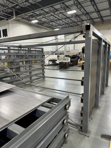 Steel Storage #6H-72X144, Steel Racks, 6 Drawers, 10000 lb. Capacity - Image 7