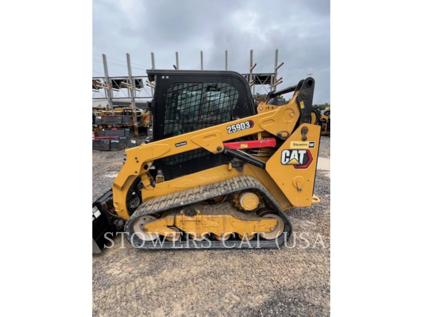 Caterpillar #259D3, Compact Truck Loader, 2-speed travel, 716 hours, S/N: CW911328, 2021 - Image 6