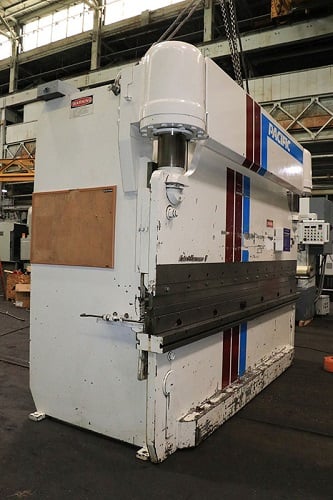 230 Ton, Pacific #FF230-12-I, hydraulic press brake, 12' overall, 126" between housing, 8" stroke, 8" throat - Image 3