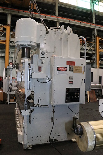 230 Ton, Pacific #FF230-12-I, hydraulic press brake, 12' overall, 126" between housing, 8" stroke, 8" throat - Image 4