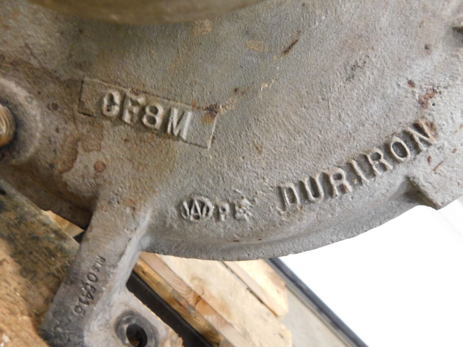 Duriron 1x2 pump housing, 316 Stainless Steel, DF46949AB516, DT46949AB, A351 - Image 6