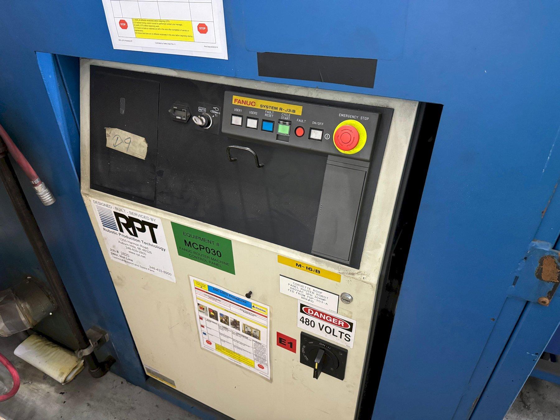 Fanuc #M-16iB/20 RPT Rbotrim CNC router, 2012 - Image 3