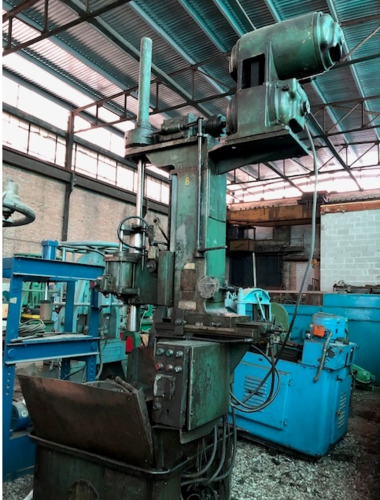 No. 24 Babin Cicle-Matic, automatic indexing bolt circle drill, 0"-27" dia., 24" chk, 33" swg, #5MT, Reeves - Image 4