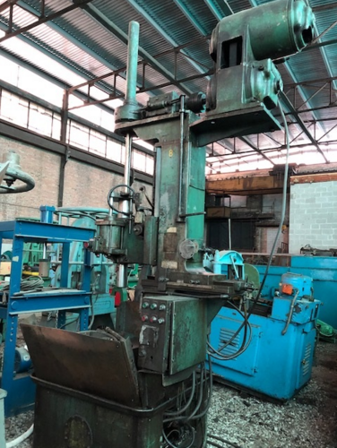 No. 24 Babin Cicle-Matic, automatic indexing bolt circle drill, 0"-27" dia., 24" chk, 33" swg, #5MT, Reeves - Image 5