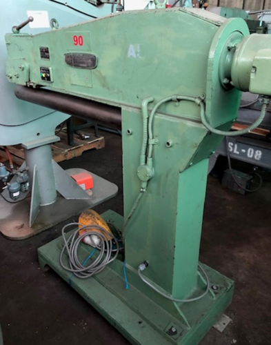Edwards, 16 gauge, power grooving, 40" throat, stove pipe, tinware, inside & outside seams - Image 2