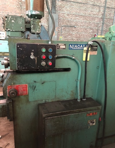 Niagara #33R & C, 1/4" cap., 8-1/2" -60" circle diameter, power downfeed, 10 HP, excellent - Image 7