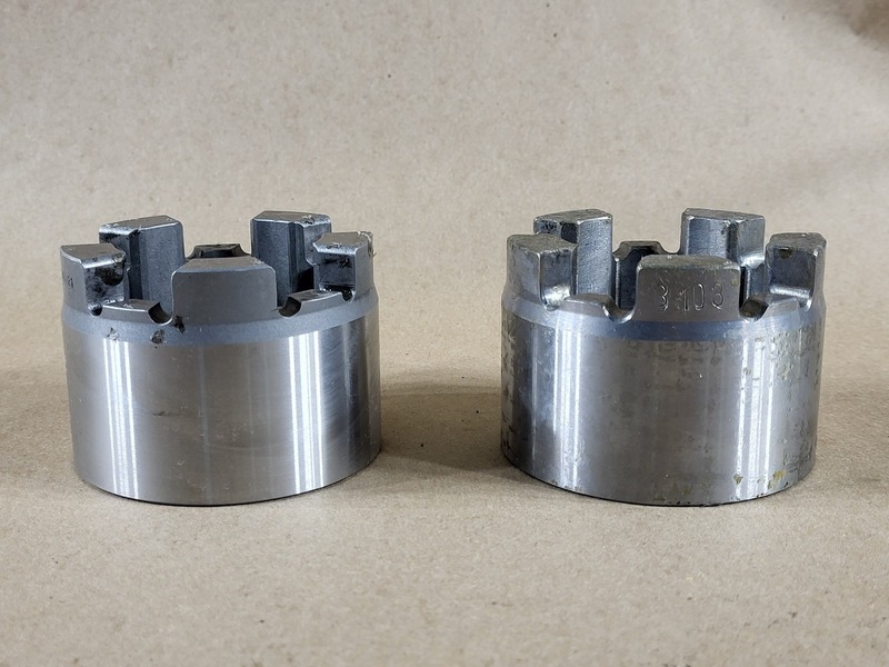 5 Spline chuck drill for Maclean HD65, set of 2, new surplus - Image 1