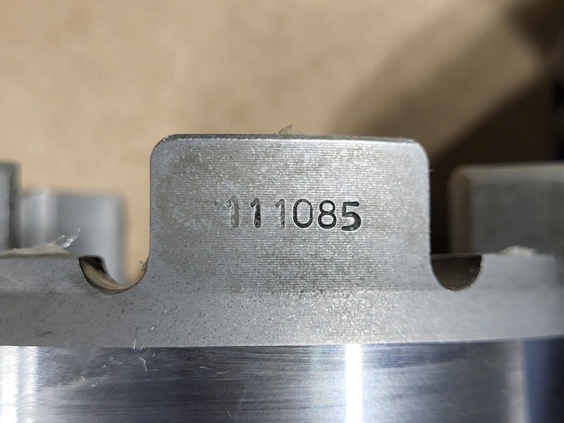 5 Spline chuck drill for Maclean HD65, set of 2, new surplus - Image 4