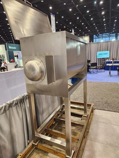 10 cu.ft. 304 Stainless Steel ribbon mixer, 5 HP, new, unused, 2 yr warranty - Image 5