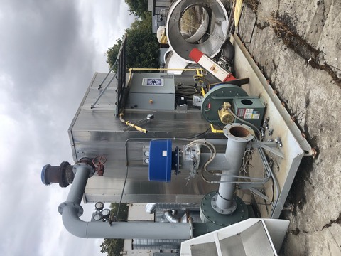 Intellishare Environmental #GCO1000, 1000 cfm chlorinated catalytic oxidizer, 2011 - Image 1