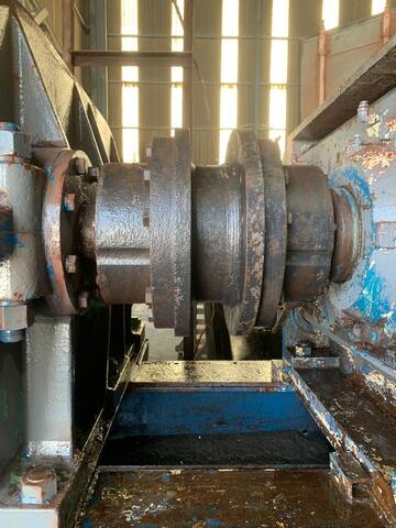 No. MS150 Komarek-Greaves (Bepex), briquetting press, 55 kW, 20" roll diameter 16 segments per roll - Image 6