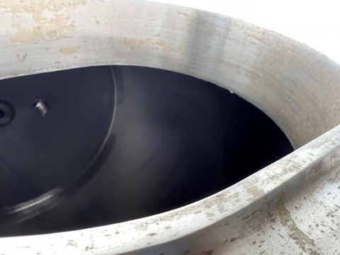 1000 gallon Stainless Steel jacketed tank with steep cone bottom - Image 5