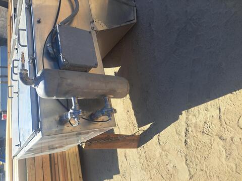 Stainless steel bag break station for manual feed bag break, Stainless Steel receiving hopper - Image 5