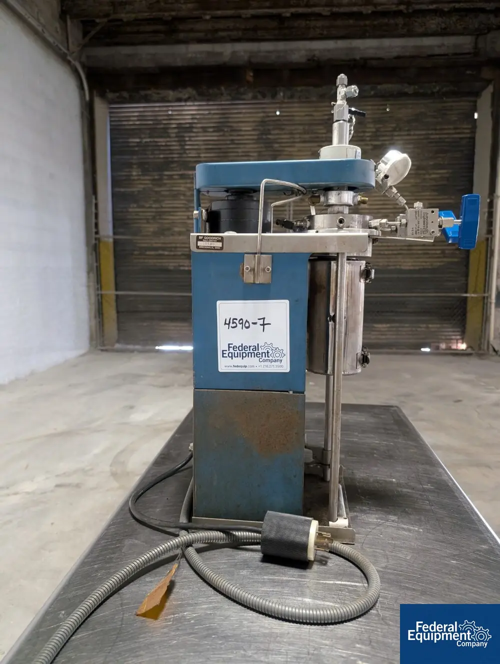 Autoclave Engineers, reactor, 300 mL, 316 stainless steel cosntruction, with agitator drive - Image 5