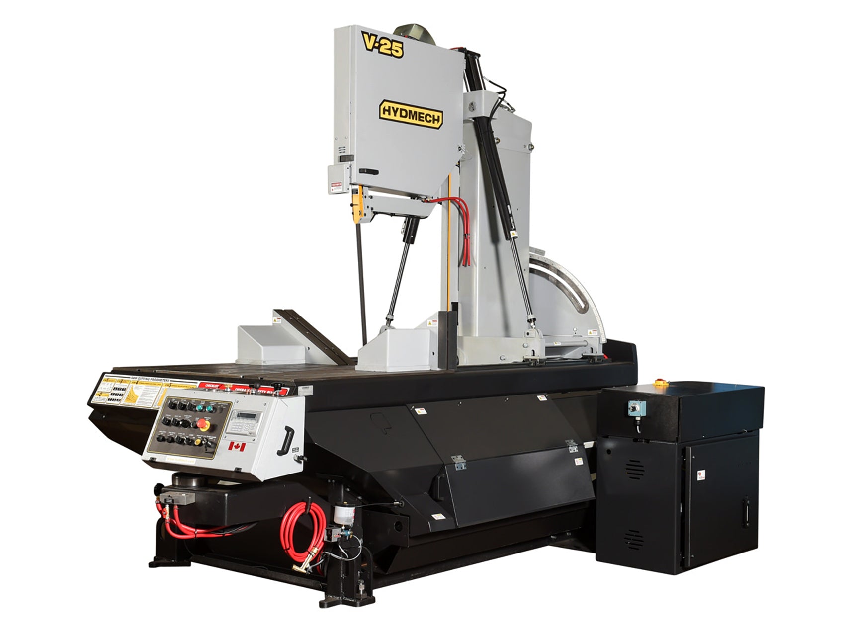 30" x 25" Hyd-Mech #V-25, Vertical Bandsaw, 10 HP, 480 V. - Image 4