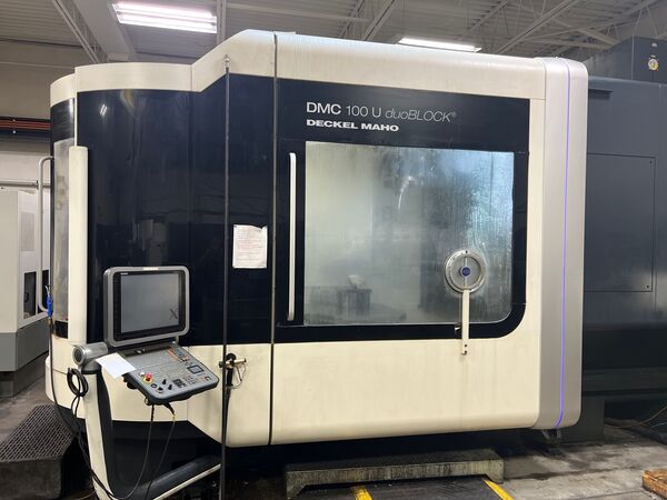 DMG, Deckel Maho #DMC-100U-Duoblock, CNC universal machining center, 39.4" X, 49.2" Y, 39.4" Z, 12000 RPM, 60 - Image 1