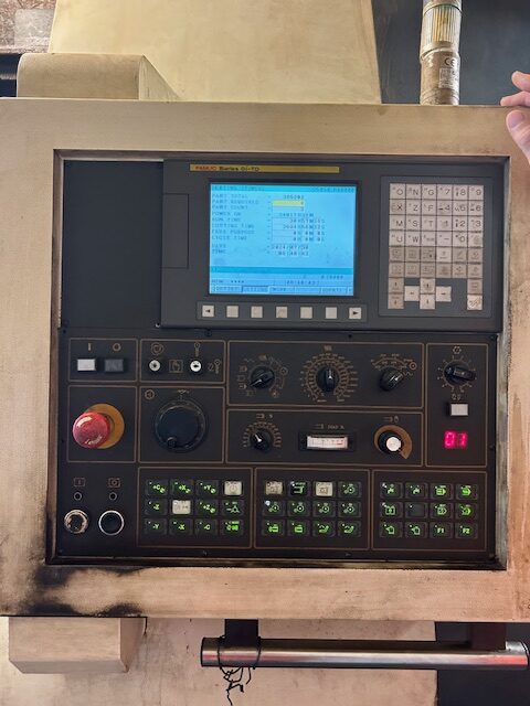 Johnford #ST-40F, CNC Lathe, 27" Chuck, 30 HP, 500 RPM, Fanuc 0i-TD Control, 36.2" Swing, 2010 - Image 9
