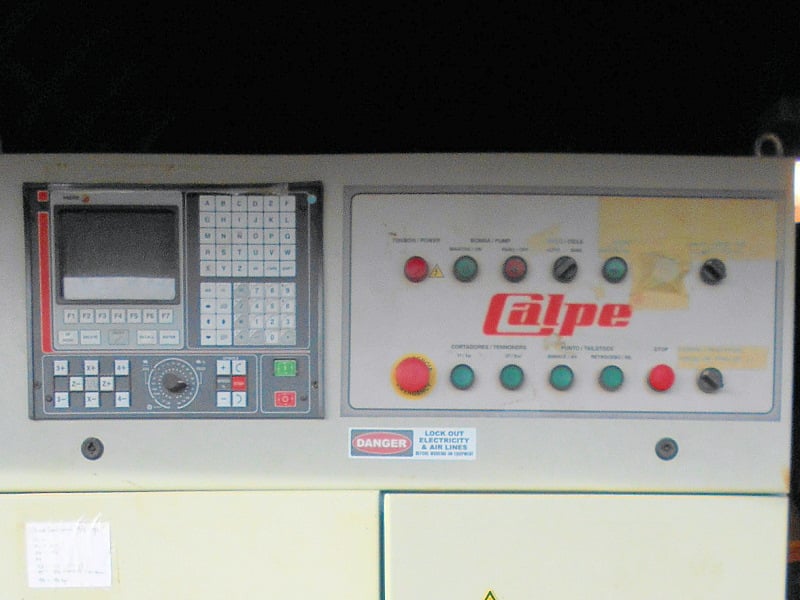5-1/2" x 63" Calpe #TH5-1600, CNC Woodworking Lathe, 50 FPM, 6000 RPM, 575 V., 2001 - Image 7