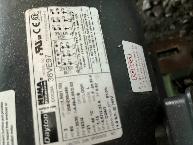14" x 20" Taylor #1570, 6 speeds: 365-2242 RPM, Fuji Electric Frenic-Mini (C2) inverter, 1-1/2 HP, tooling - Image 4