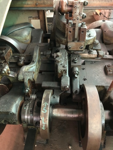 Baird #2, 4-slide, 1/8" wire diameter, 1" ribbon, 2 plane straightener, 8" feed, variable speed - Image 3