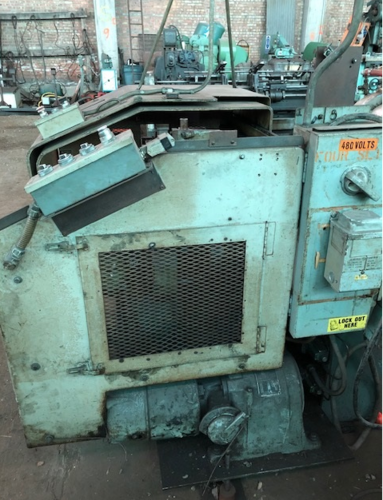 Baird #2, 4-slide, 1/8" wire diameter, 1" ribbon, 2 plane straightener, 8" feed, variable speed - Image 4