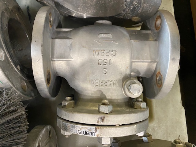 Warren #SW-CH, size 4 check valve, 2018 (5 available) - Image 1