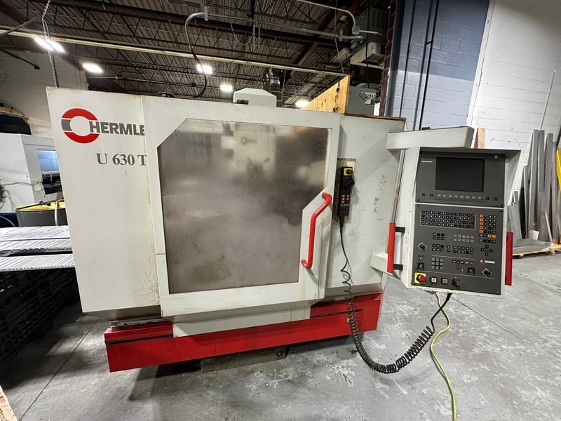 Hermle #U630T, CNC vertical machining center, Heidenhain 400 Series Control, 25" X, 19.6" Y, 19.6" Z, 8000 - Image 1