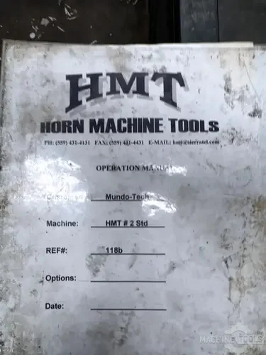 .168" x 3" Horn #HMT-2STD, Tube Bender, 6 RPM, 10 HP, Model 1AXB+ Control, 2001 - Image 7