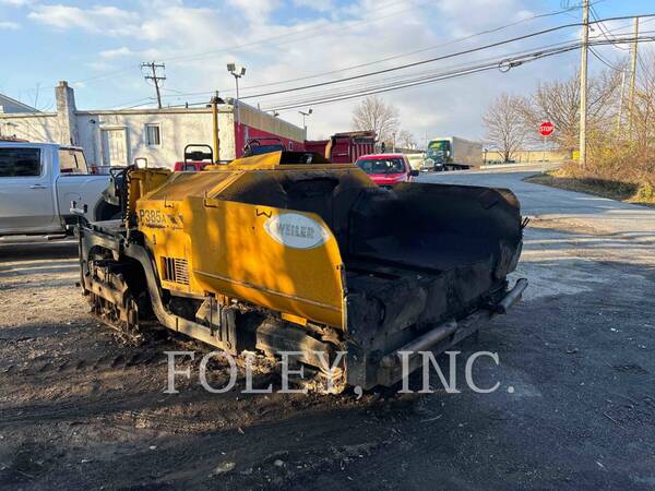 Weiler P385A, Asphalt Paver, 4545 hours, S/N: 1663, 2015 - Image 2