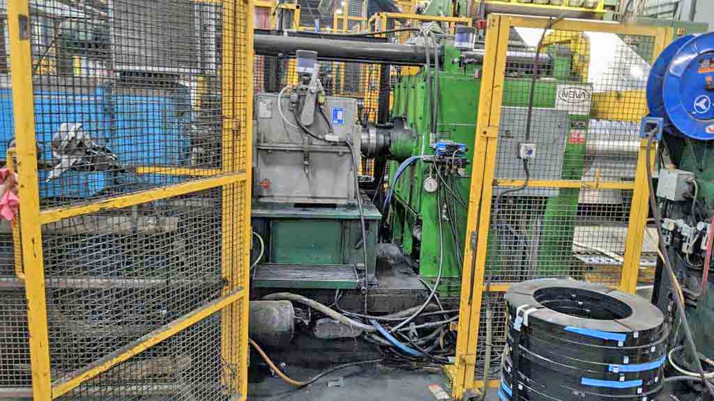 60" x 7" Herr Voss/Cincinnati, Slitting Line, 60" width Capacity, 72" O.D., 1600 FPM, Exit Coil Car - Image 3