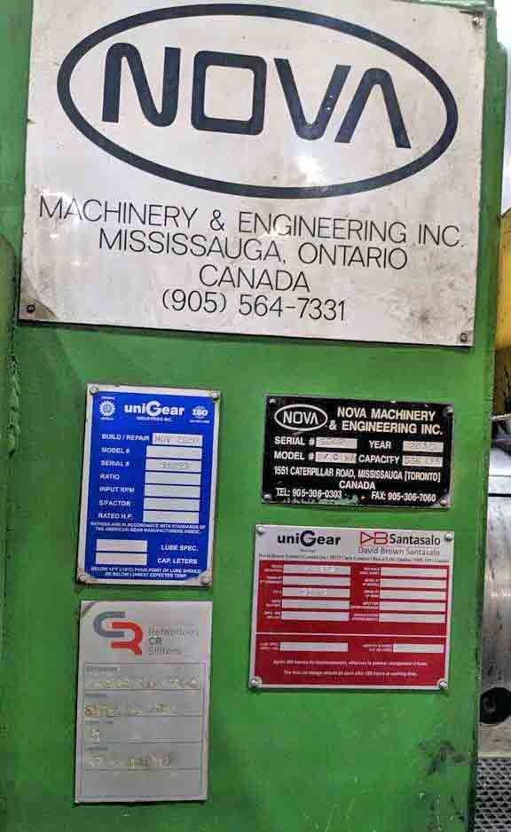60" x 7" Herr Voss/Cincinnati, Slitting Line, 60" width Capacity, 72" O.D., 1600 FPM, Exit Coil Car - Image 6