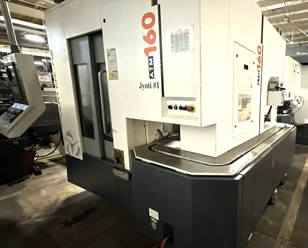 Jyoti #ATM-160, inverted vertical turret lathe, Y-Axis, 6" chuck, 1.5"bar, 27.5"X, 7.87"Y, 11.8"Z, 2016 - Image 2