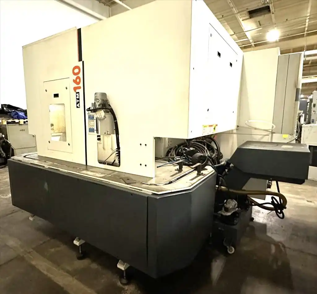 Jyoti #ATM-160, inverted vertical turret lathe, Y-Axis, 6" chuck, 1.5"bar, 27.5"X, 7.87"Y, 11.8"Z, 2016 - Image 3