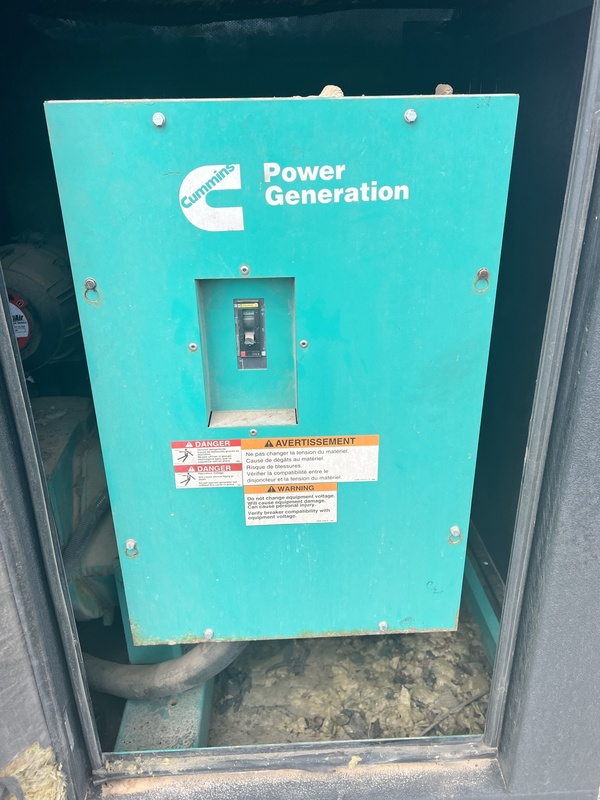 50 KW Cummins #Onan, Diesel Generator Set, 4400 Hours, 1800 RPM, 480 Volts - Image 4