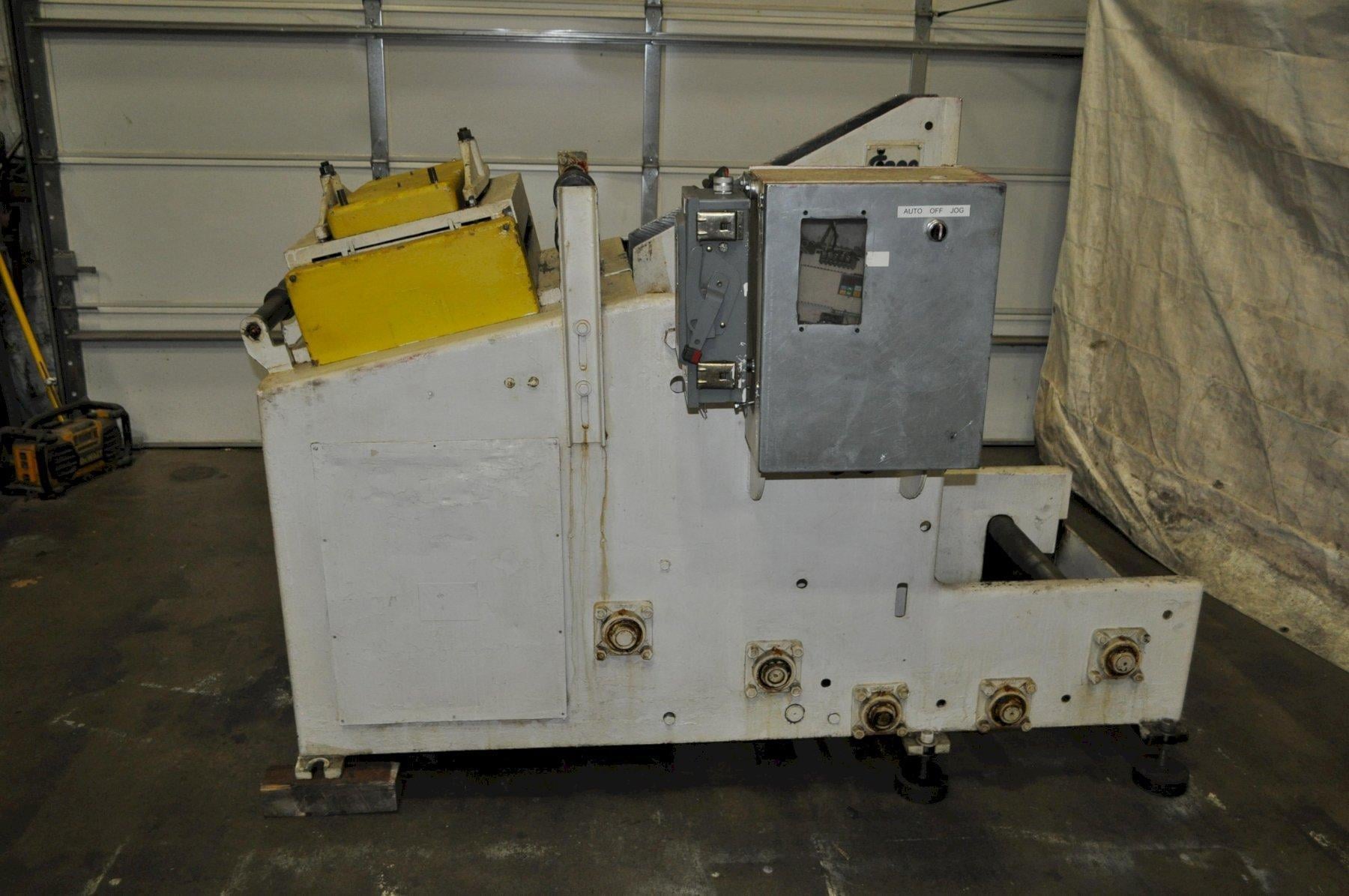 5000 lb. CWP, Coil Cradle Straightener, 18" Coil Width, 7 Rolls, 48" outside dimension Capacity - Image 1