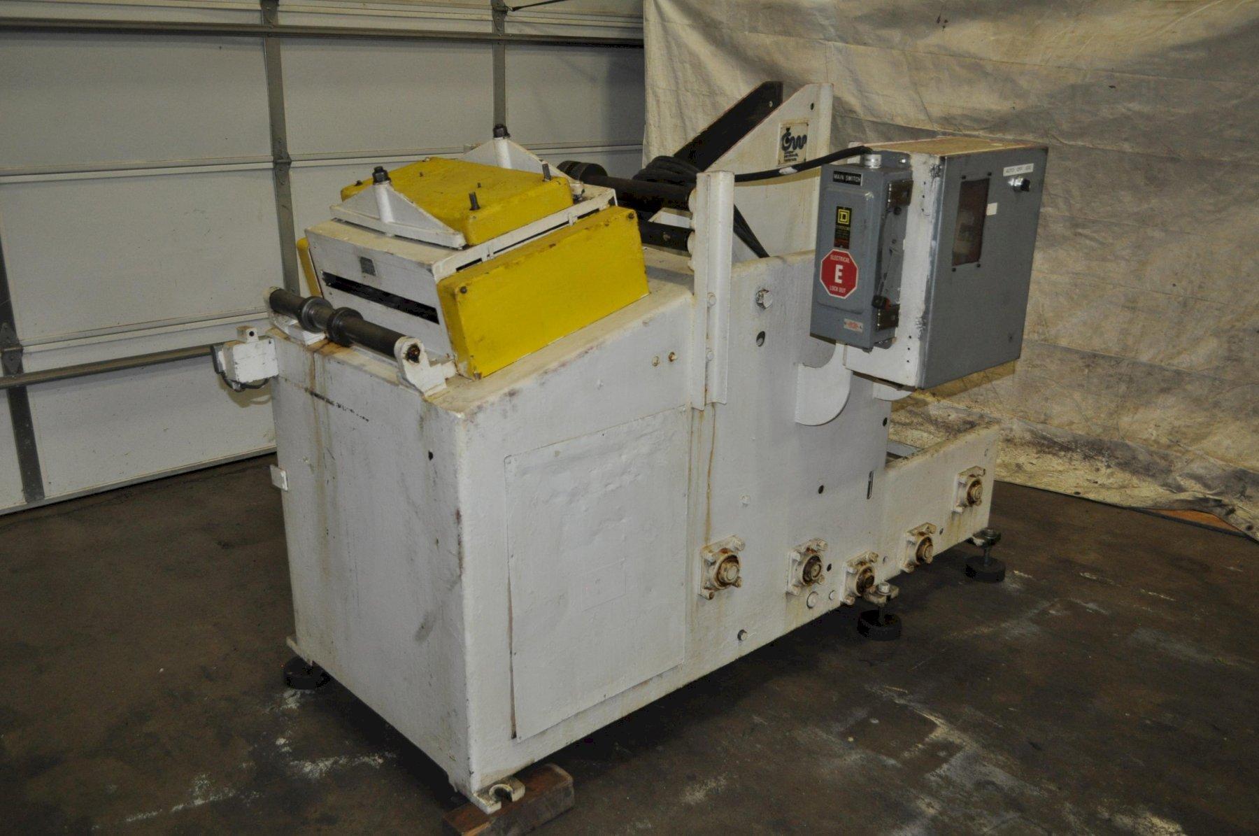 5000 lb. CWP, Coil Cradle Straightener, 18" Coil Width, 7 Rolls, 48" outside dimension Capacity - Image 2