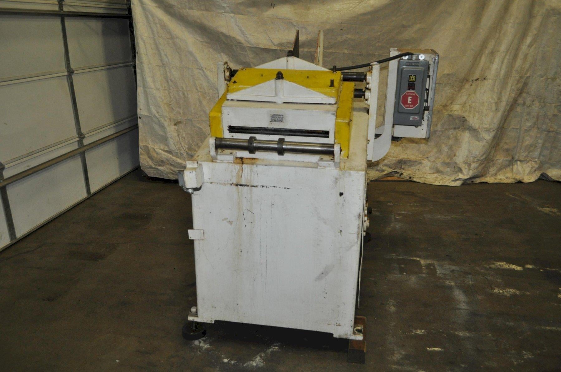 5000 lb. CWP, Coil Cradle Straightener, 18" Coil Width, 7 Rolls, 48" outside dimension Capacity - Image 3