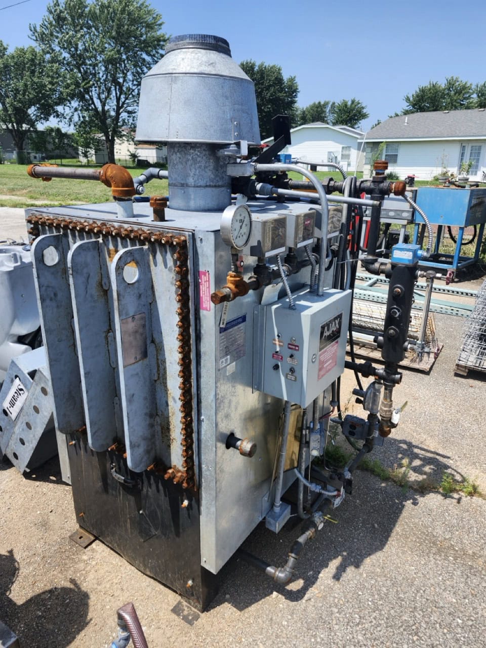 10 HP Ajax #SRNG-10, High Pressure Steam Boiler Includes Reverse Osmosis Filtration System, 2005 - Image 4